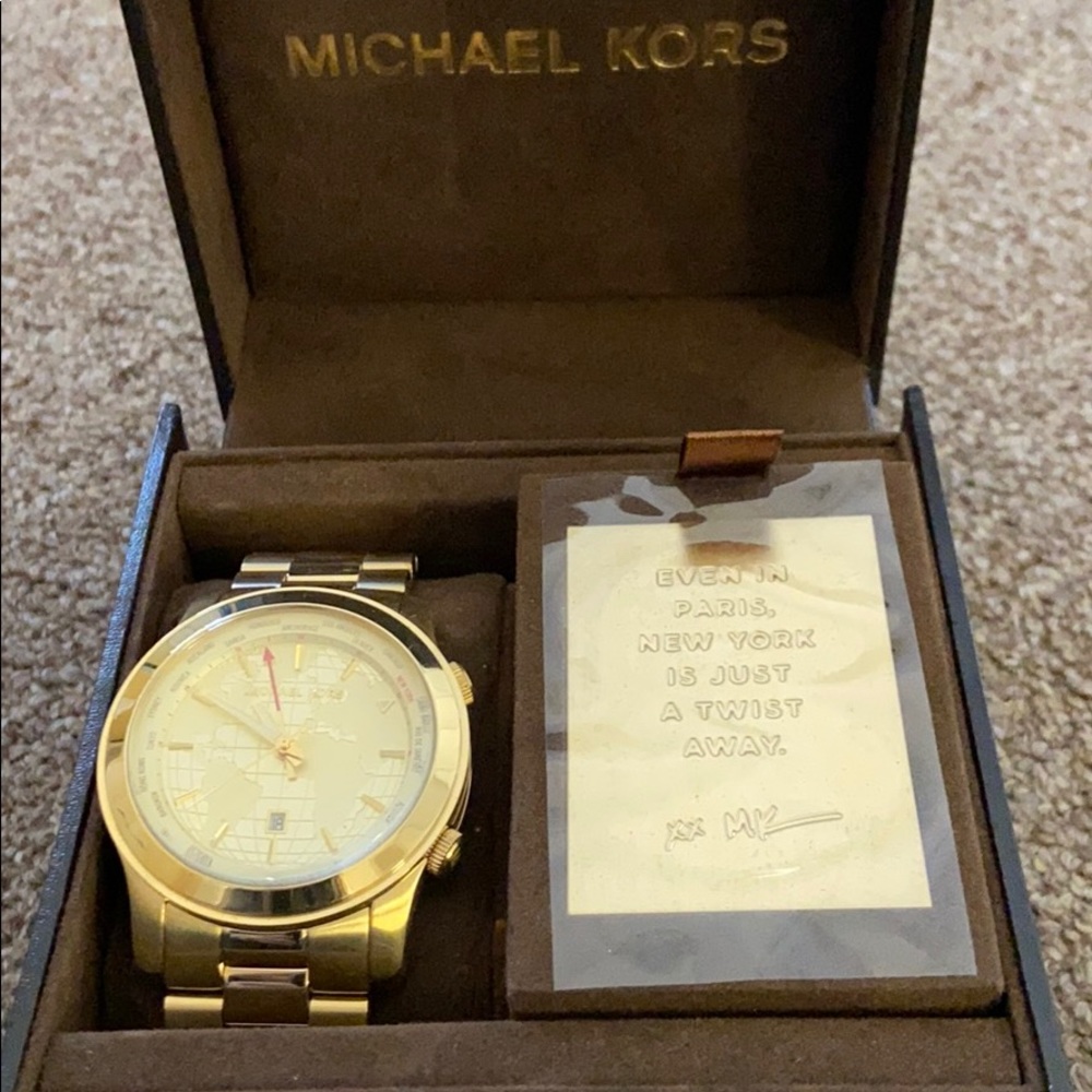 Men’s Gold Michael Kors Watch